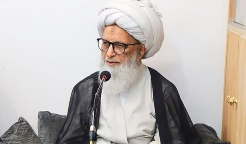 آیت الله بشیر نجفی در بیانیه ای: در کنار مردم عزیز ایران هستیم